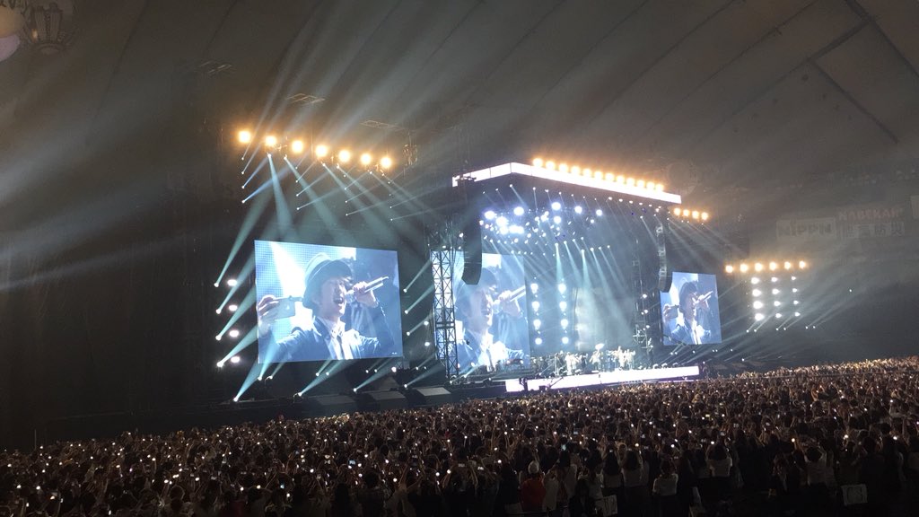 atae_shinjiro's tweet photo. Nissy Entertainment 2nd Live Final in Tokyo Dome 💋

想像をはるかに超えるNissyの出演にやられまくってた😢
心の底からNissy好きになってよかったなって改めて思わせてくれるLIVEでした。
最後の最後にはNissyから撮影許可降りて会場みんな大興奮🙌🏻🙌🏻

素敵な１日をありがとう。

#Nissy https://t.co/zbWrlLoG5m