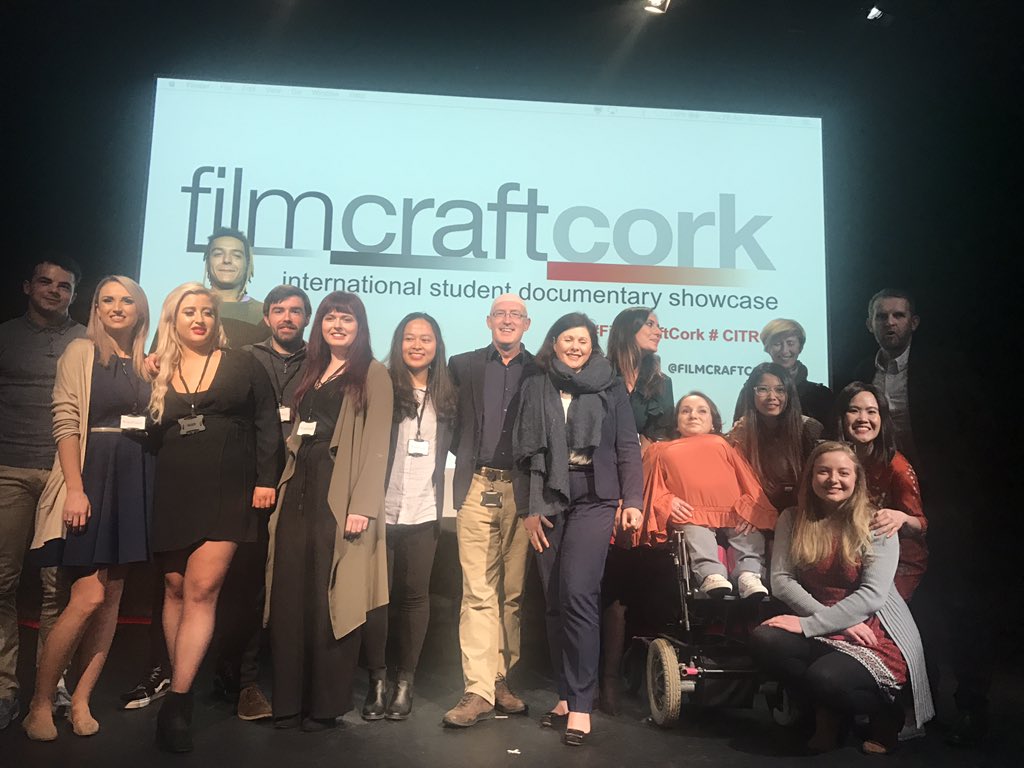 What a wonderful showcase of fantastic documentaries <a href="/FilmCraftCork/">FilmCraftCork</a> <a href="/CIT_ie/">CIT is now MTU - Munster Technological University</a> tonight Well done to all our students and staff 👏👏👏 and visitors from <a href="/HU_Utrecht/">Hogeschool Utrecht (inactief)</a> #FilmCraftCork #citrgt