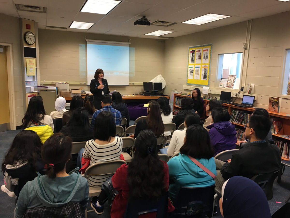 jialang1978's tweet photo. @HDSBWelcome Another successful Newcomer Parents Breakfast session @jcpshdsb helped 30 parents understand upcoming EQAO and report card. Youth Settlement Specialist @HMCConnections shared tons of summer camp information with parents. A fun filled summer is waiting for all of us! https://t.co/U2jD40l0wk