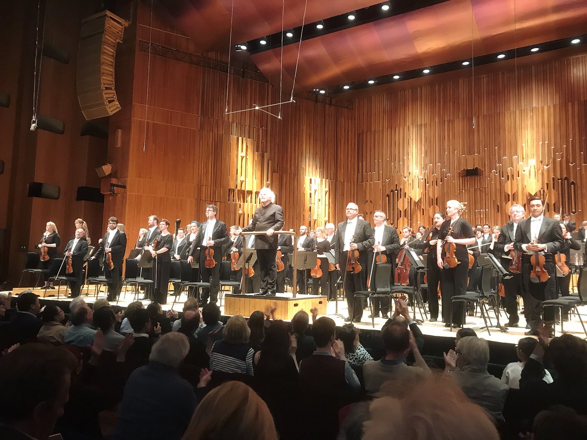 Amazing night watching <a href="/londonsymphony/">London Symphony Orchestra</a> and SimOn RaTTle doing Mahler 9. I laughed and I cried. (I cried a lot). What a privilege to witness 🎶