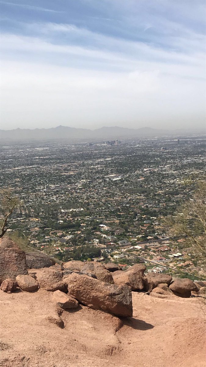 AustinPetron's tweet photo. @LarryFitzgerald Have to agree with the hiking! Hiked up camel back mountain today! https://t.co/dbcY4ZzOOa