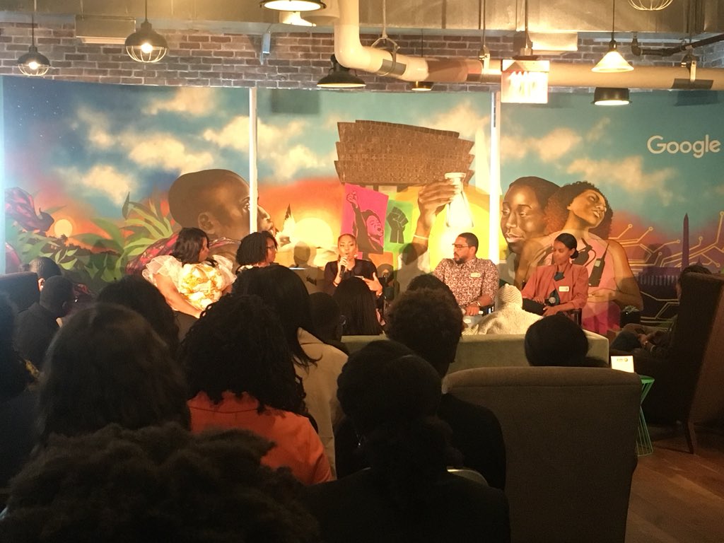 Powerful panel w/ impactful messages today @BroccoliCity @GreenKerene @BM4Flint @amandaseales @lazalonso @ProjectTsehigh #toyotagreeninitiative