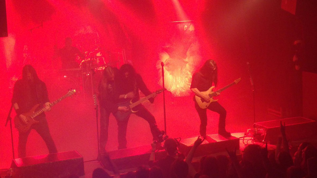 ARmunkki's tweet photo. Just got him from the Wintersun gig and I got to say that it was by far the best thing I've ever seen or heard. Amazing show all the way through and they sound awesome live as well. https://t.co/jSdnbmymhR