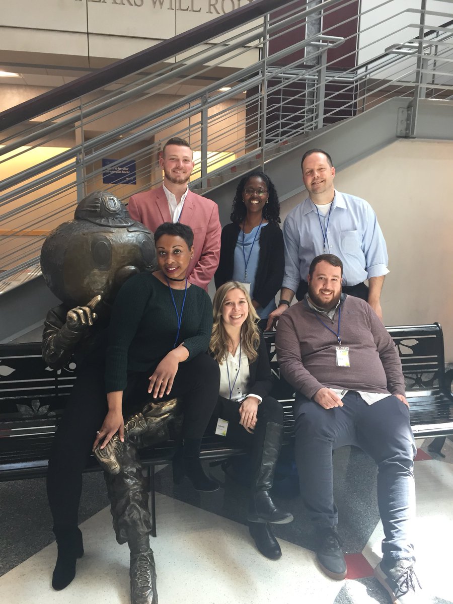 scottmowery's tweet photo. Had an awesome time down at Ohio State for #Interact18 with fellow @ClevelandClinic marketing peeps! Lots of good conversation, insights and digital marketing takeaways to take back to the office. Thanks for the great event, @Go_Upward! https://t.co/9HUrStvkSn