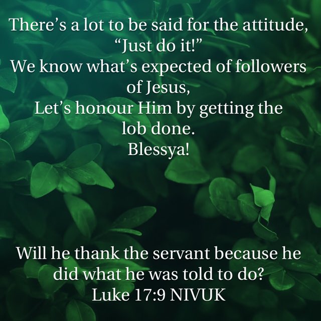 PastorWas's tweet image. #lovegodlovepeople #biblicalwisdom #jesusexample bible.com/113/luk.17.9.n…