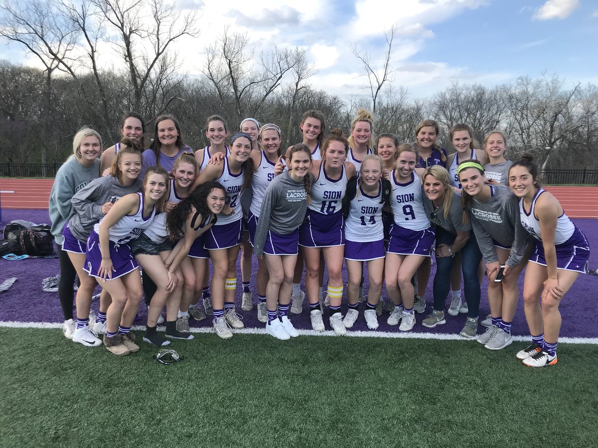 TheSionStorm's tweet photo. Back to back STA victories! Lacrosse comes up with the nail biting win! Final 8-7! https://t.co/RS6XacM2CS