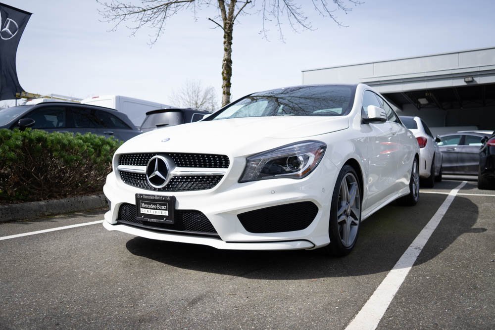 MBSurrey's tweet photo. The Certified Pre-Owned we would like to introduce you this week is the 2016 CLA 4MATIC Coupe in Calcite White(STK# 1941). This beautiful CLA205 4MATIC is equipped with a 2L I-4 Engine and 7 Speed Automatic Transmission, and more! 
More information: https://t.co/zi6VuX8lp4 https://t.co/6CVmhYzbmC
