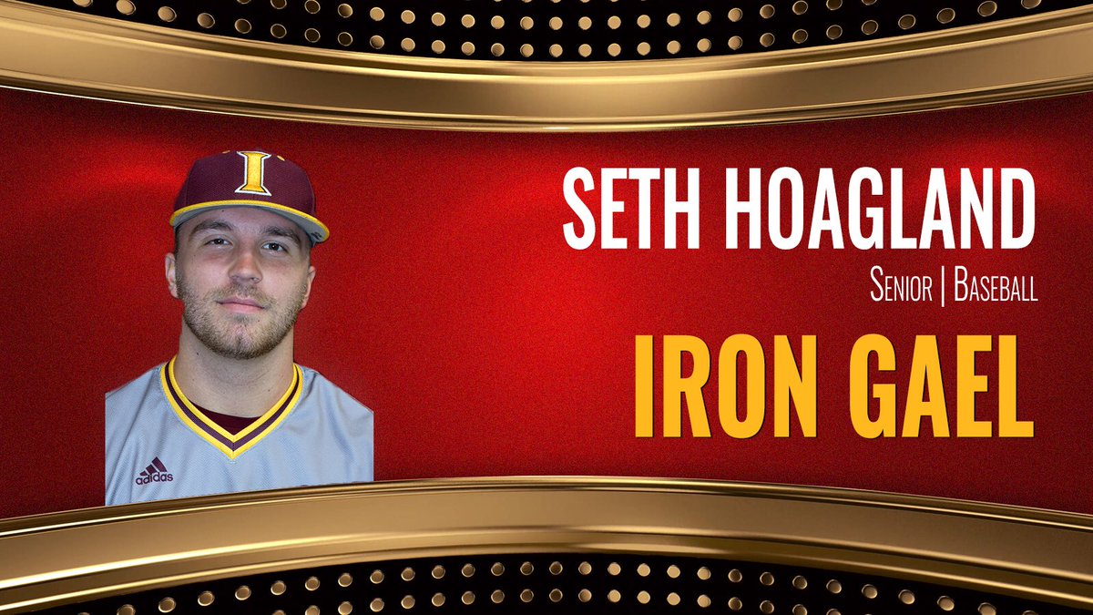 IonaSAAC's tweet photo. Our 2018 Muscle Man! Congrats Seth of @IonaBaseball! #Gaelspys2018 https://t.co/baLjf9TLk7