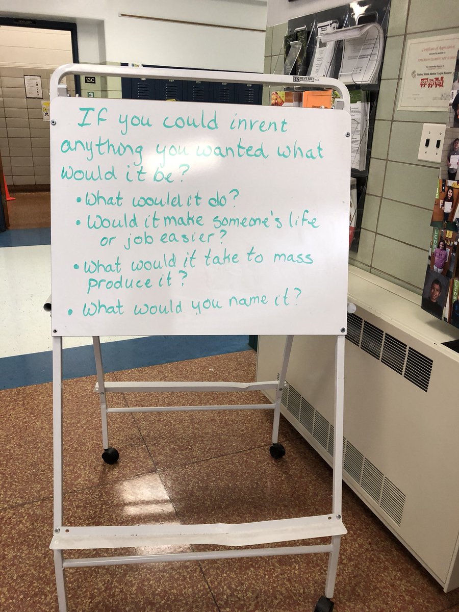 Jefferson students and staff ponder a new question every day!  Thanks to 4th gr. teacher Lisa W. #cusd50 #JeffersonElementary