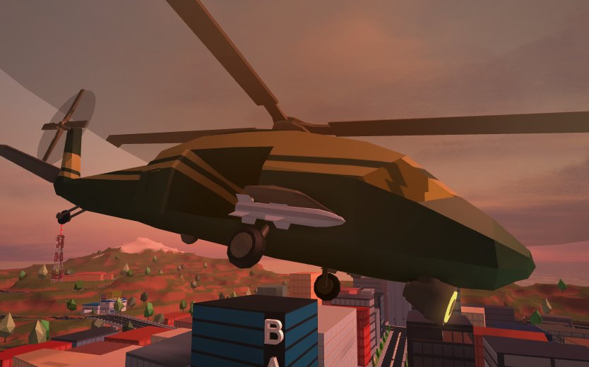 Asimo3089 On Twitter We Ll Be Giving The Normal Helicopter Ropes Also The Army Helicopter Will Soon Be Able To Shoot Missiles This Is All Coming This Weekend In Jailbreak - roblox jailbreak the new helicopter