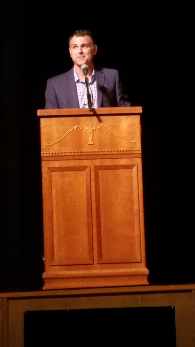 etracyhw's tweet photo. HWRHS math teacher Mr. Joseph Maher chosen by NHS members to speak at tonight's ceremony. #Generals #NHS https://t.co/3Zx08cc2rB