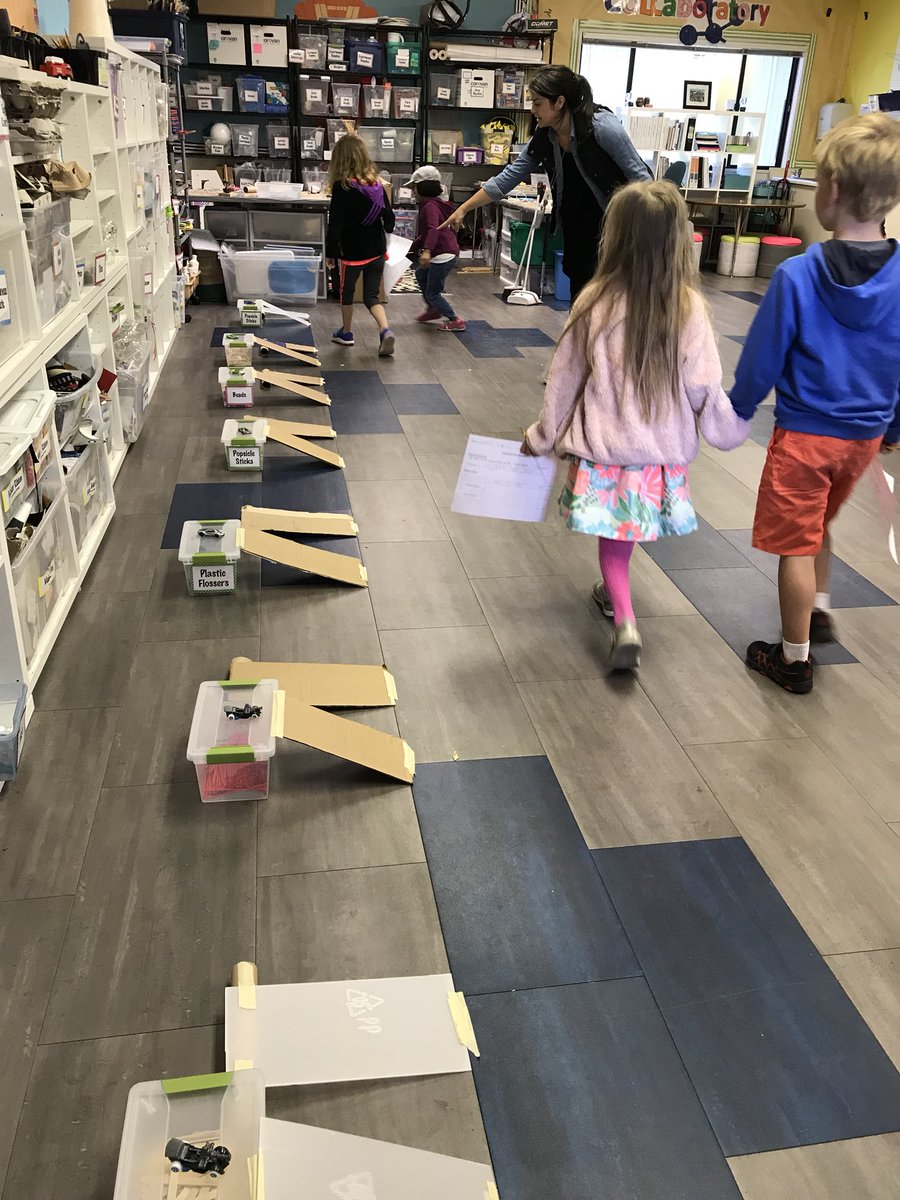 MissKimsKinders's tweet image. We walked hand-in-hand with our S.T.E.M. partners today to check out @Oak_STEM created“Speed Lab.” We made predictions, collected and recorded data. #KindersCan #WeLoveToUseCars #ForcesInMotion @OakPrincipal