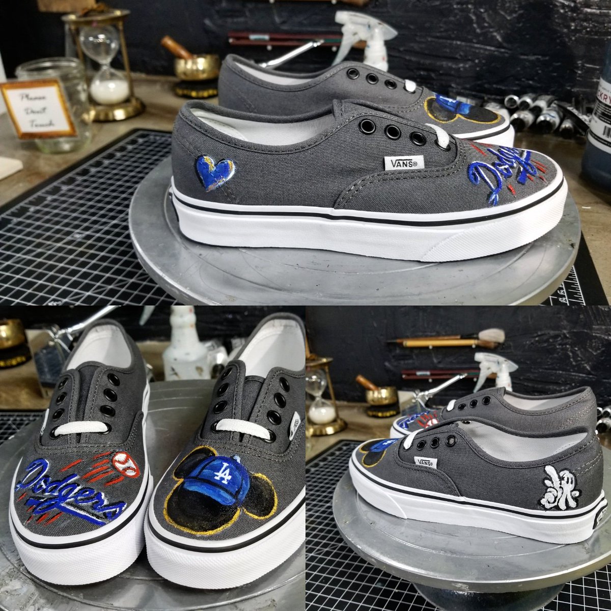 mickey mouse custom shoes