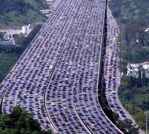 jen_keesmaat's tweet photo. What we tend to forget about highways is that they have to dump out all those cars somewhere. When we build more regional/highways, they act as a funnel, just jamming more cars into already congested cities. Transit, on the other hand, just dumps out people, who easily disperse. https://t.co/iNqV35Ukxk