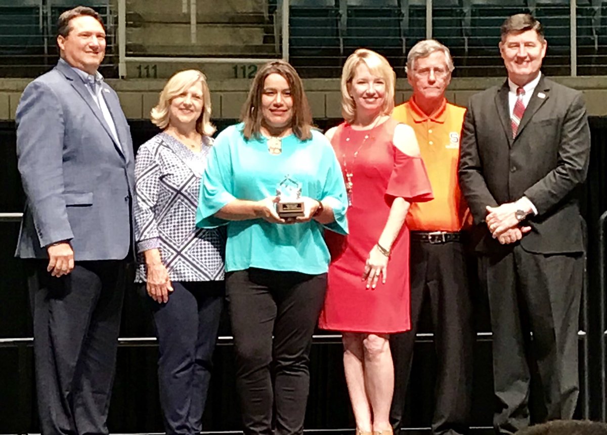 At KISD “..Of the Year”! Celebrating Linda Vasquez, 4th  grade teacher who represents our Teacher of the Year!!!