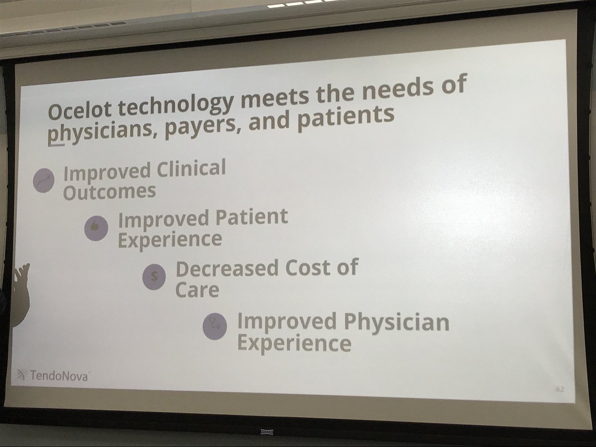 @VentureCafe <a href="/LauraTadvalkar/">Laura Tadvalkar</a> <a href="/AnilAchyuta/">Anil Achyuta</a> @Loreal <a href="/Novartis/">Novartis</a> <a href="/MansfieldBioinc/">Bioinc</a> Answering questions following his pitch: <a href="/Roy_Wallen/">Roy Wallen</a> CEO of <a href="/TendoNova/">TendoNova</a>