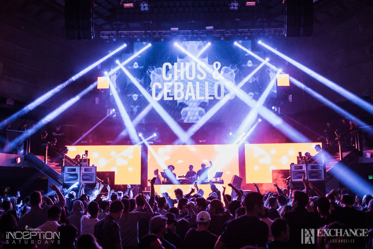 ExchangeLA's tweet image. Photos from @insomniacevents #InceptionSaturdays feat. @stereoprod bosses @chusceballos from open to close are up here: bit.ly/ChusCeballosPi…