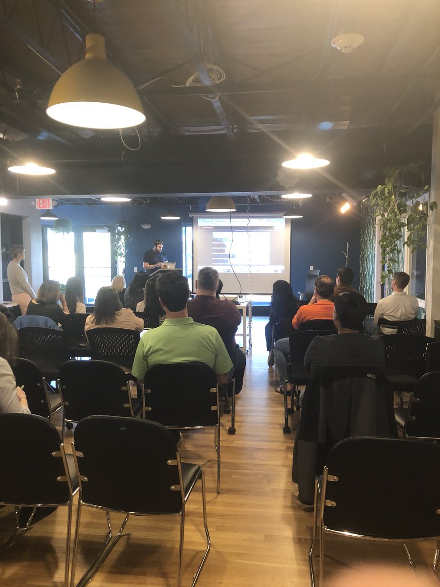 jackflannery81's tweet photo. Don’t be afraid of feedback! #jerseyshoretech #cowerks #meetup https://t.co/0TCQeMA5ZB
