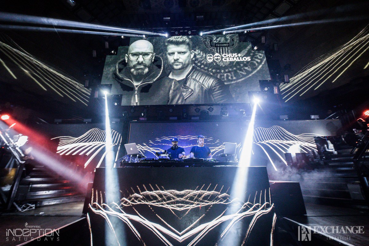 ExchangeLA's tweet image. Photos from @insomniacevents #InceptionSaturdays feat. @stereoprod bosses @chusceballos from open to close are up here: bit.ly/ChusCeballosPi…