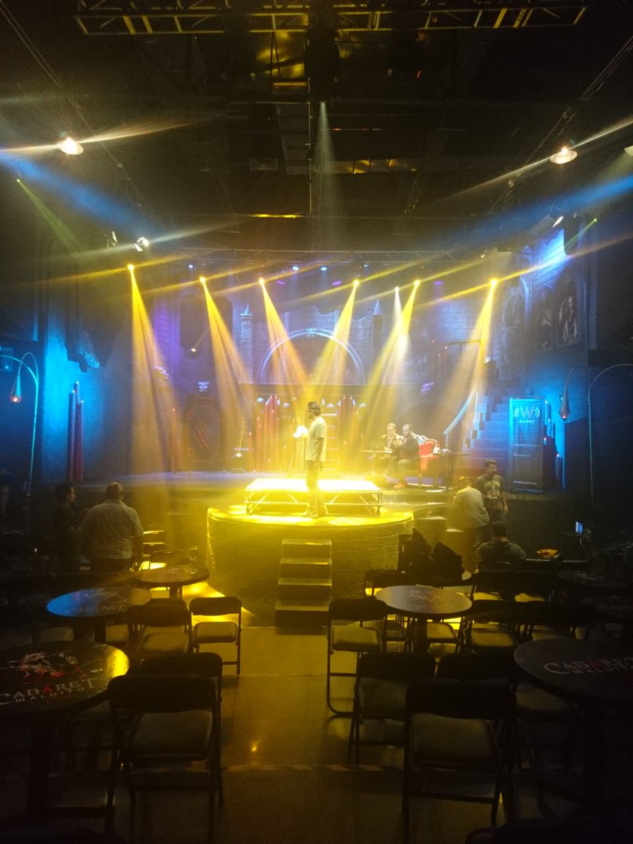 SEGUIMOS EN #SalaPuebla TORTURANDO A LOS DE @elwesomx ¿QUIERES SABER CÓMO? SINTONIZA <a href="/WRADIOMexico/">W Radio México</a> #CabaretMalditoMx