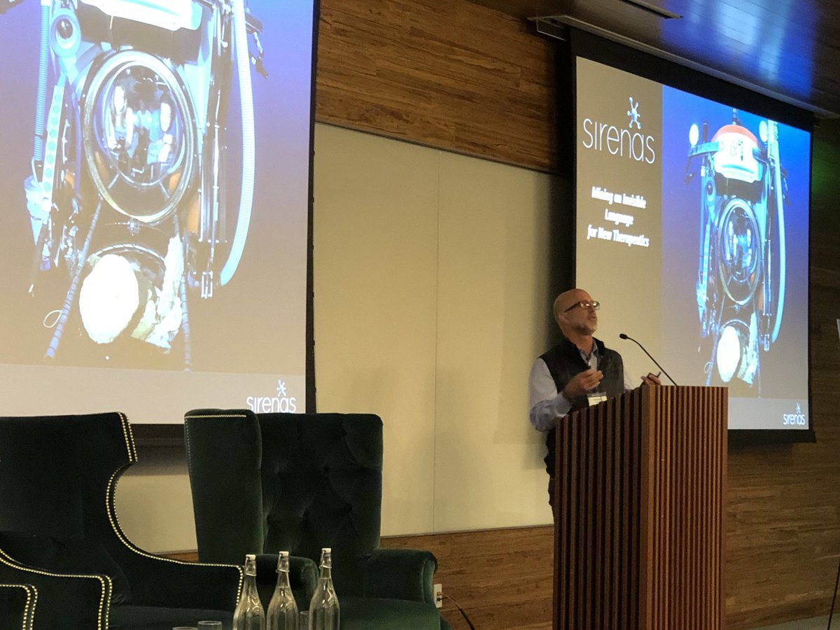 Amazing to learn how #JLABSSD co <a href="/sirenasmd/">Sirenas</a> is disrupting drug discovery with their deep data mining technology at #xconbig <a href="/Xconomy/">Xconomy</a>