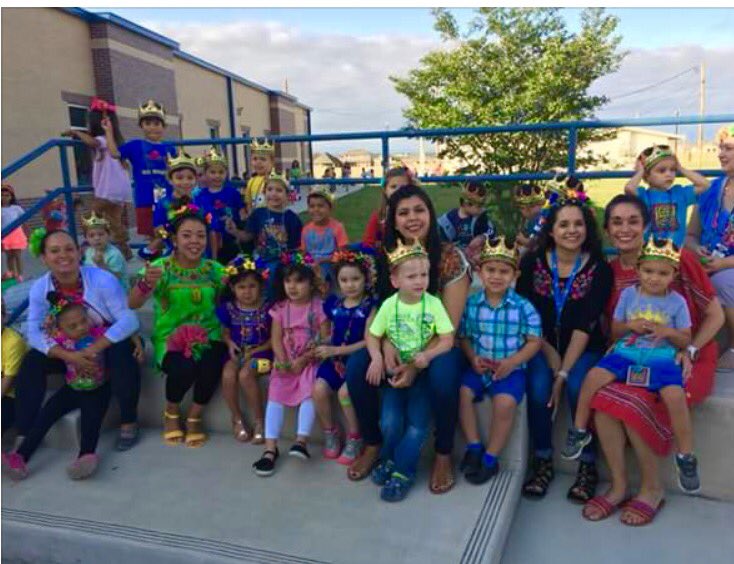 pespinoza003's tweet photo. We had an amazing time celebrating Fiesta this week! We made Fiesta flags, piñatas, homemade salsa and this morning a Fiesta parade! @runhappy77 #NISDInspired #KFEinspired #nisdppcd https://t.co/6MliVEW4EF