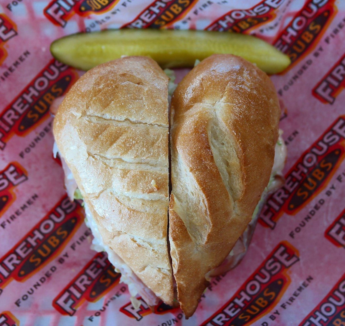 We ❤️ <a href="/FirehouseSubs/">Firehouse Subs</a>! Fill your stomach and help firefighters, all at the same time! 

#OrderUpDelivery