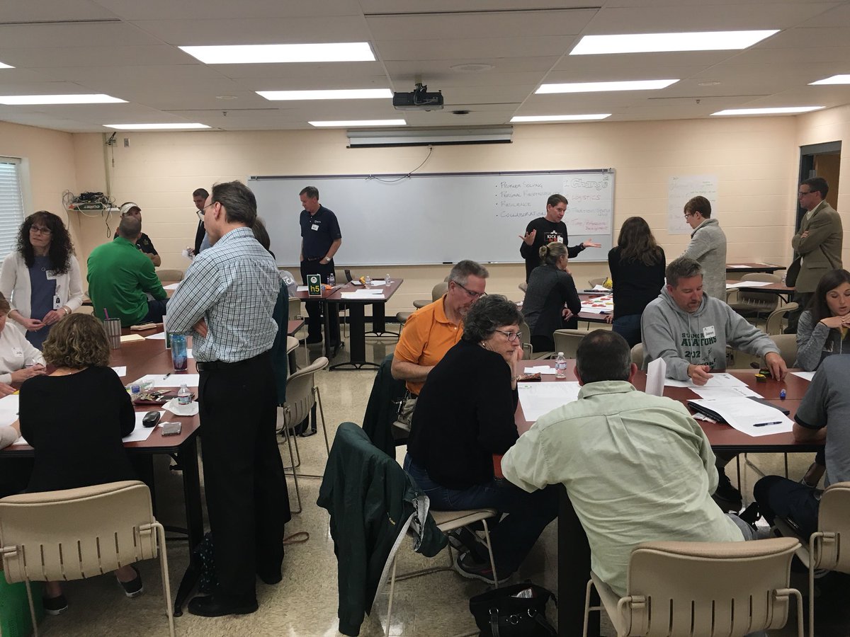 KarenNaberMEd's tweet photo. Great work being done by our @SycamoreSchools Sycamore Ed Visioning team! #forwardthinking #design4learning https://t.co/nmF0zrcZDQ