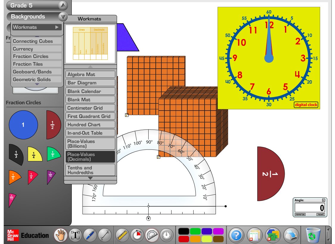 I found an interesting online site that provides virtual manipulatives to utilise in Mathematics. What an engaging way to assist students in learning mathematical concepts through an ICT resource! #acuedu_p 

glencoe.com/sites/common_a…