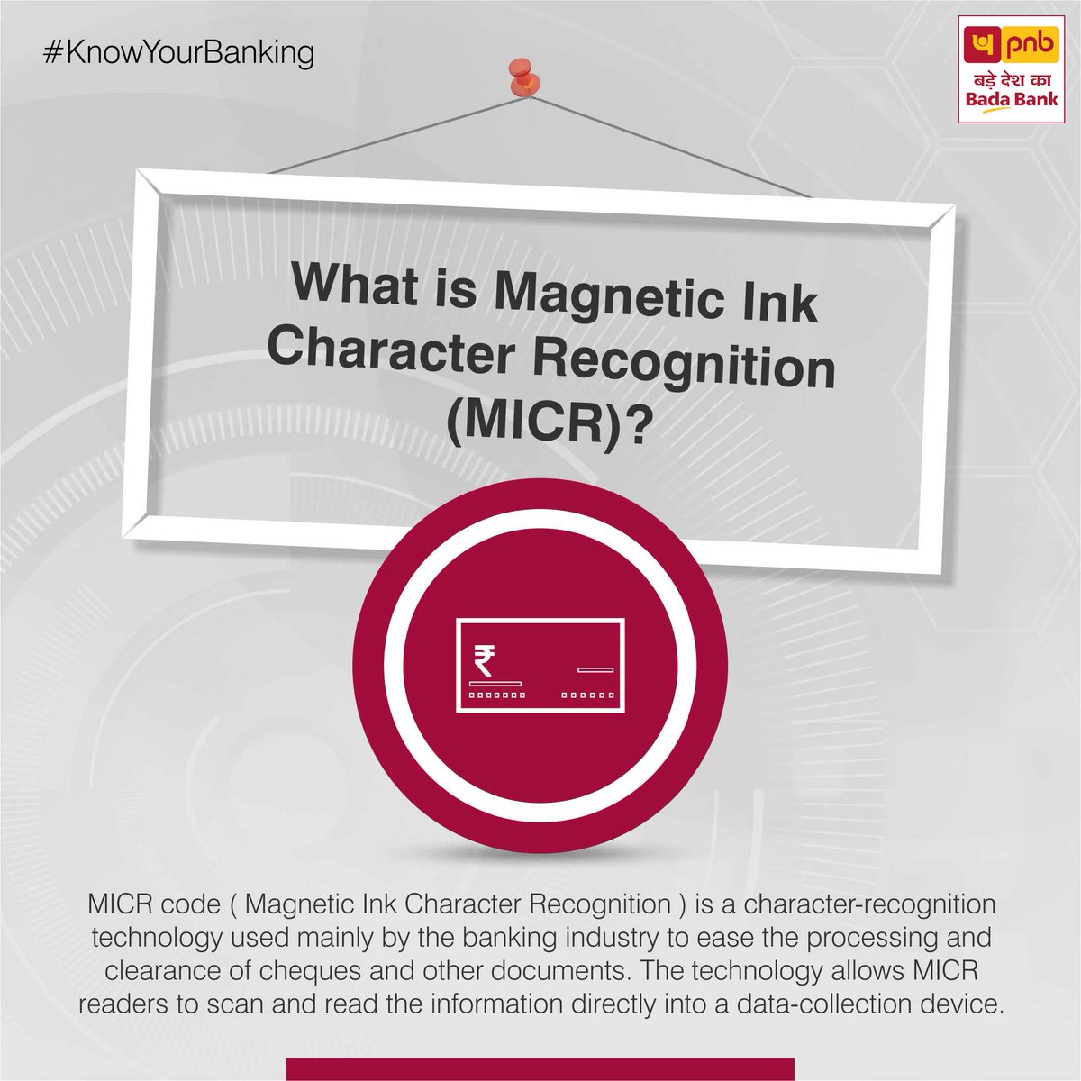 pnbindia's tweet photo. It’s #time to improve your banking knowledge with #PNB #KnowYourBanking. https://t.co/lVQVckPYd8