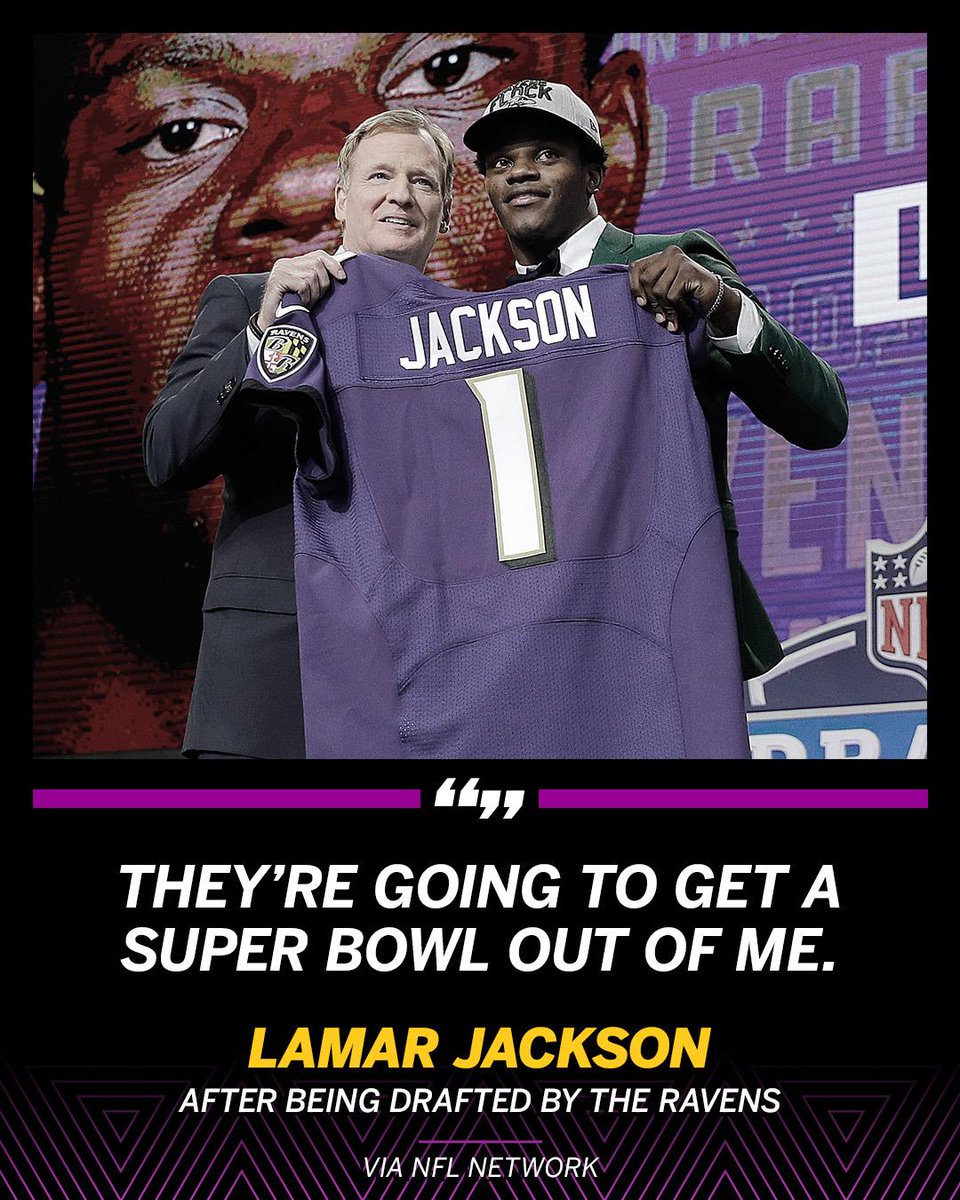 SportsCenter's tweet photo. The former Heisman winner has his sights set on a Super Bowl. https://t.co/xiNSm4K30b