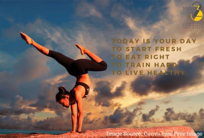 Studio23Mumbai's tweet photo. Today is your day to start fresh, to eat right, to train hard, to live healthy. #GetMotivated #FitnessMotivation #mumbai #fitness https://t.co/Iyd9EY25nY