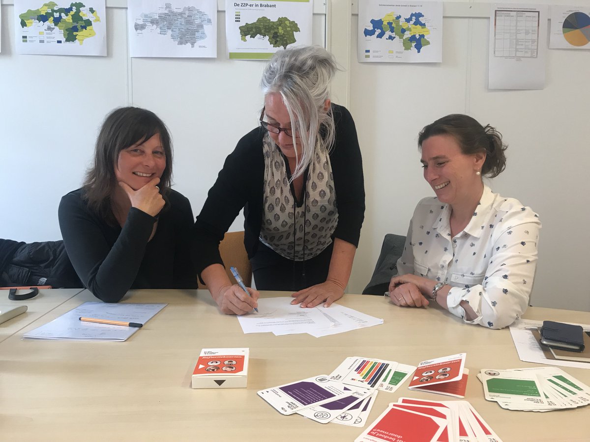 Wij hebben samen met Maaike van den Brüle, Monique Fischer en Hanne Poos reflectiekaarten ontwikkeld. Een hulpmiddel voor leraren om met kinderen in gesprek te gaan over een cultuurervaring. Vandaag de samenwerking bekrachtigd! bit.ly/2HzjdU1