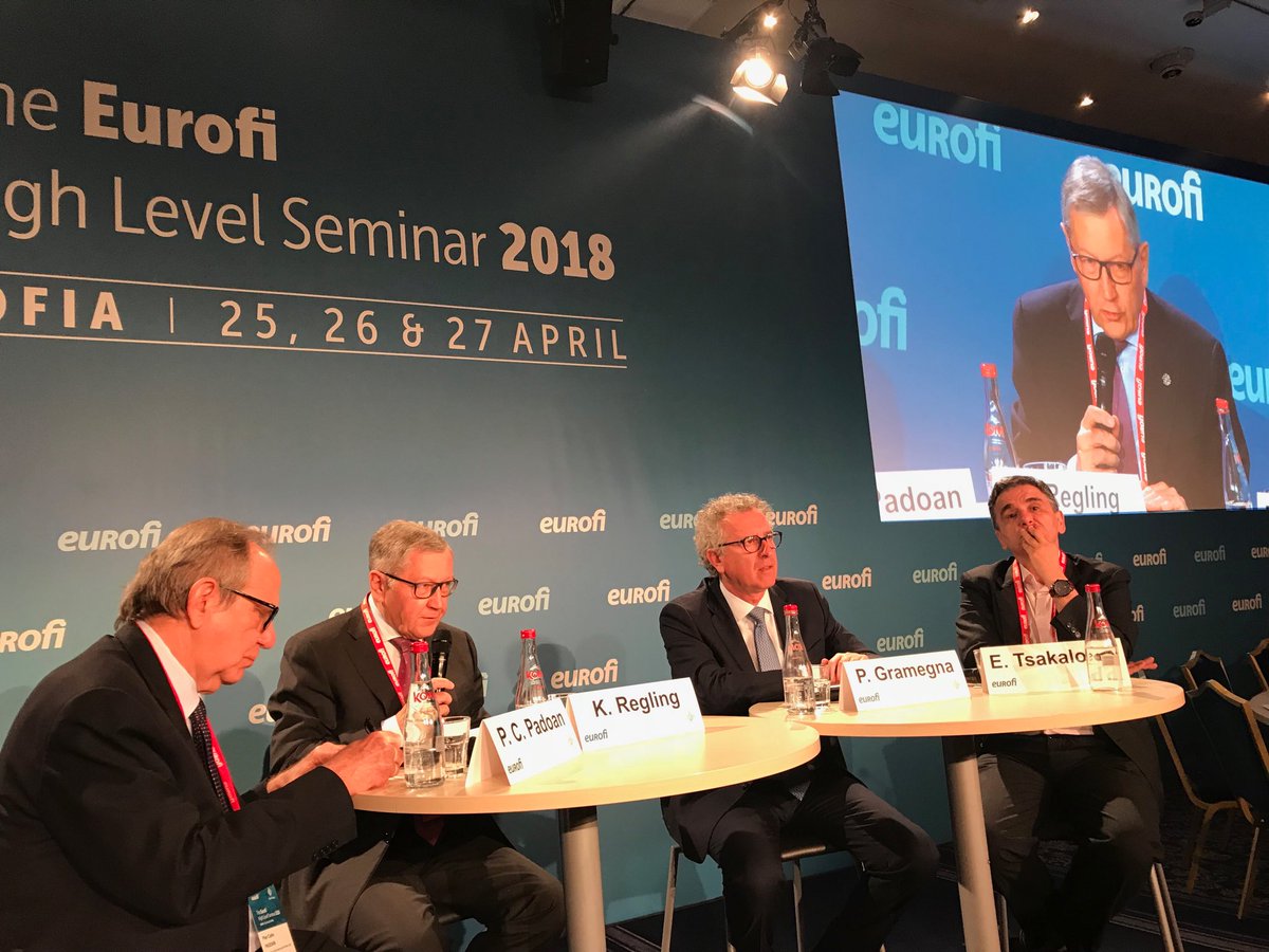 ESM (@esm_press) on Twitter photo #ESM Managing Director Klaus #Regling moderates the <a href="/Eurofi/">Eurofi</a> panel on deepening Economic and Monetary Union with the 3 #Eurogroup finance ministers <a href="/PCPadoan/">Pier Carlo Padoan</a>, <a href="/pierregramegna/">Pierre Gramegna</a> and <a href="/tsakalotos/">Ευκλείδης Τσακαλώτος | Euclid Tsakalotos</a> in Sofia #ESM Managing Director Klaus #Regling moderates the <a href="/Eurofi/">Eurofi</a> panel on deepening Economic and Monetary Union with the 3 #Eurogroup finance ministers <a href="/PCPadoan/">Pier Carlo Padoan</a>, <a href="/pierregramegna/">Pierre Gramegna</a> and <a href="/tsakalotos/">Ευκλείδης Τσακαλώτος | Euclid Tsakalotos</a> in Sofia