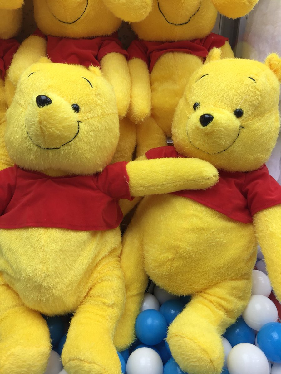 タイトーステーション佐原東店 בטוויטר クレーン くまのプーさん スーパーギガジャンボぬいぐるみ 入荷致しました 大きいプーさんの ぬいぐるみが欲しい でもディズニーランドは遠い そんな時こそ当店でgetしてください