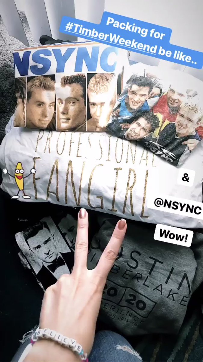 BriZDreams's tweet photo. Ayyyeeee #Timberweekend is about to be #SOREAL !!!! #BriZBracelets @jtimberlake @THETNKIDS @NSYNC !!!!! โค๏ธโจ๐๐ผ๐ถ๐ #MOTWTOUR https://t.co/H41T09aeoA