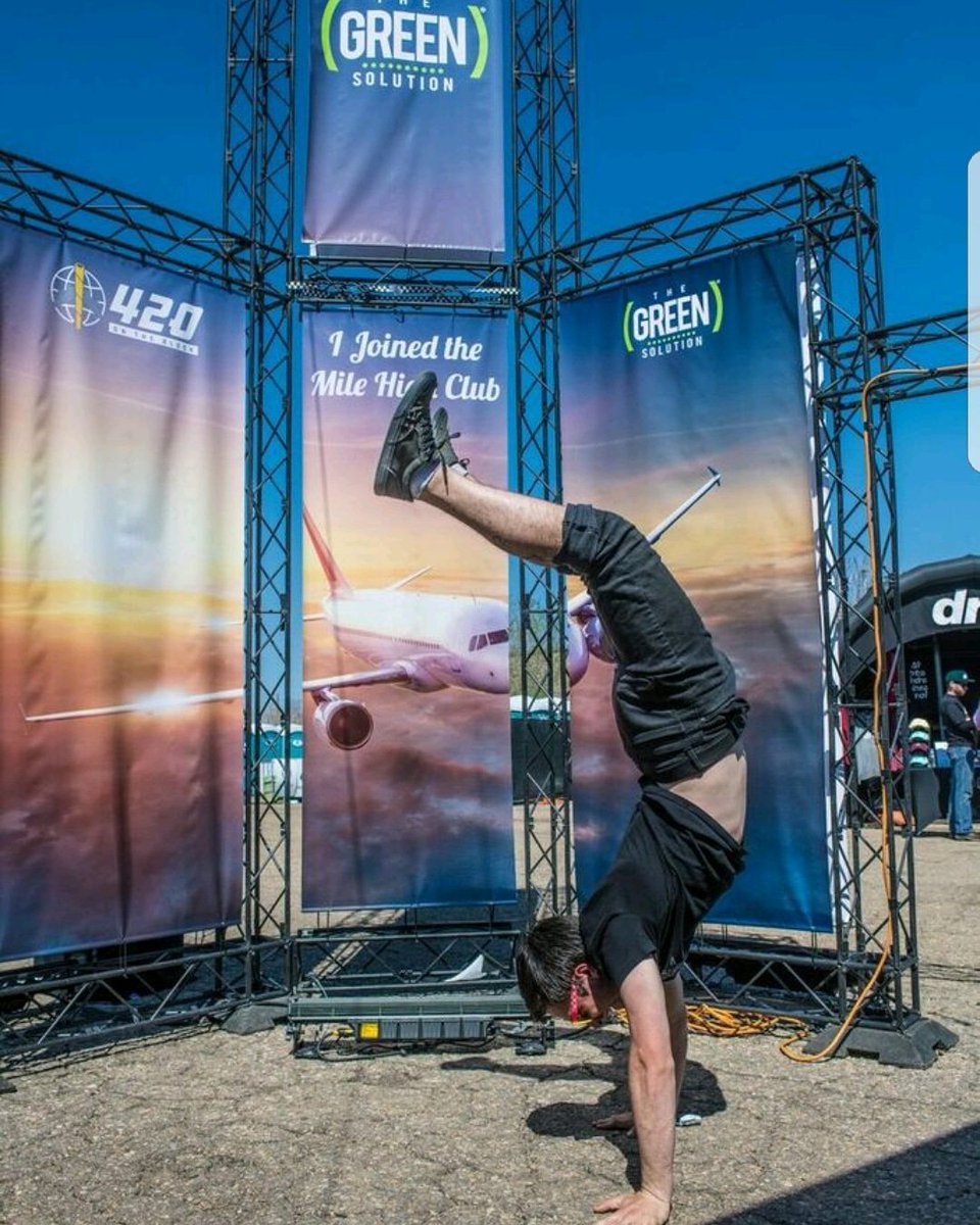 Wishing we could go back to 420 OTB tomorrow and join the Mile High Club all over again! 💚 <a href="/TGScolorado/">The Green Solution</a> had us feeling sky high ✈💨