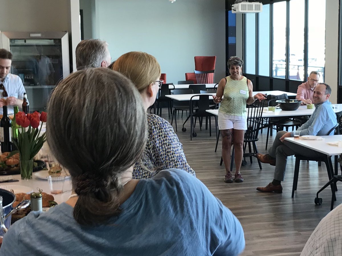 thinkspace's tweet photo. #worldipday2018 opening remarks with Priya Cloutier @PNWTechLawyer @Cloutier_Ortega https://t.co/GcMjMAgqEy