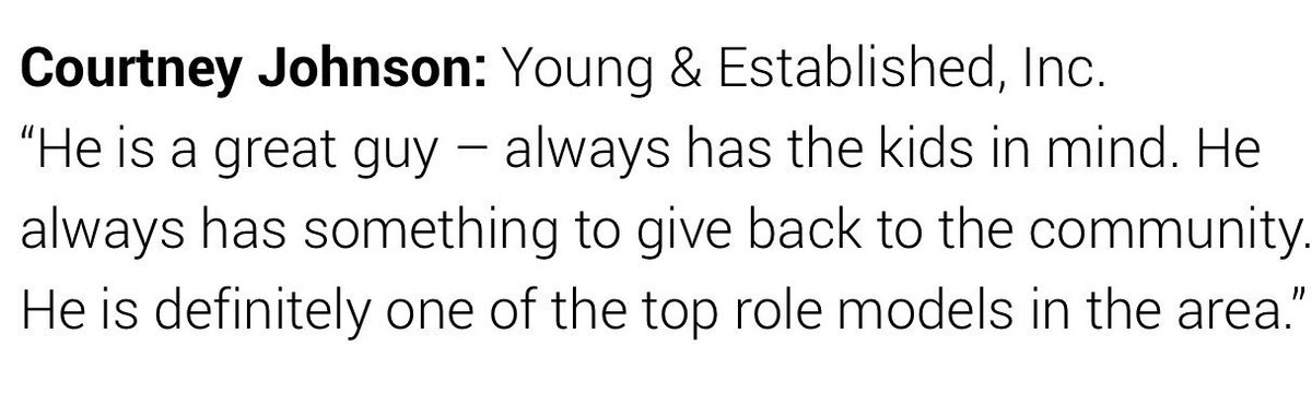 It’s an honor to be recognized as one of Evansville’s most influential people! Blessings!