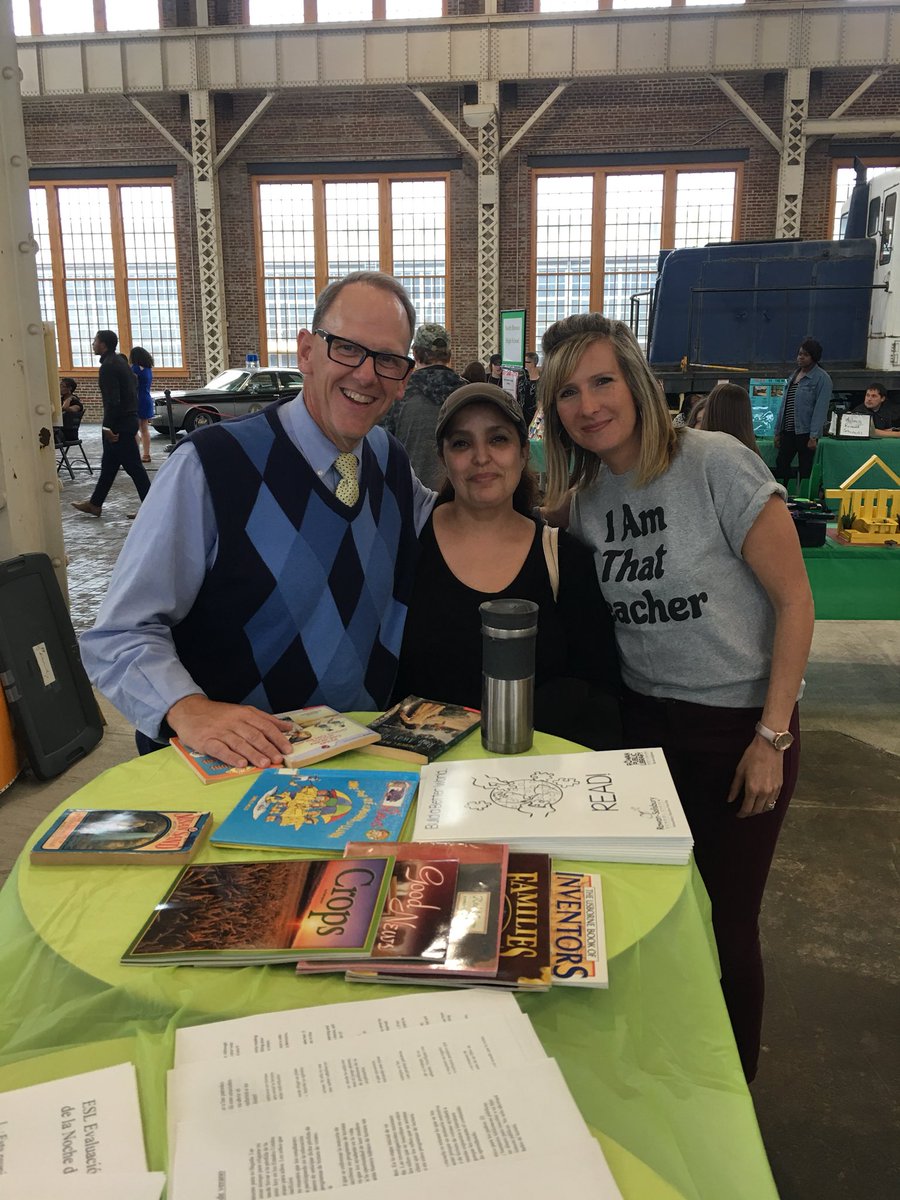 jet6886's tweet photo. What a great North Rowan Community Event!!  The ESL table was promoting literacy!!! https://t.co/7G17cAEji2