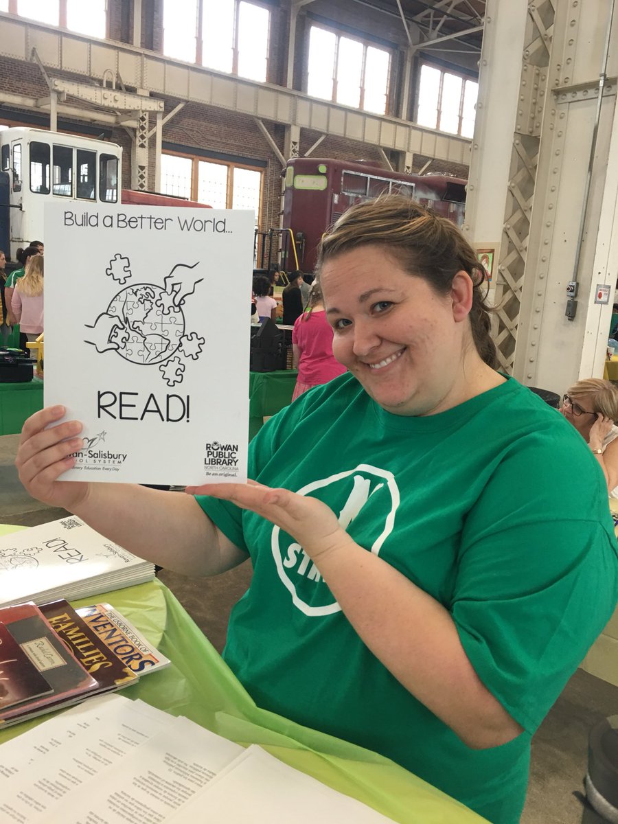 jet6886's tweet photo. What a great North Rowan Community Event!!  The ESL table was promoting literacy!!! https://t.co/7G17cAEji2