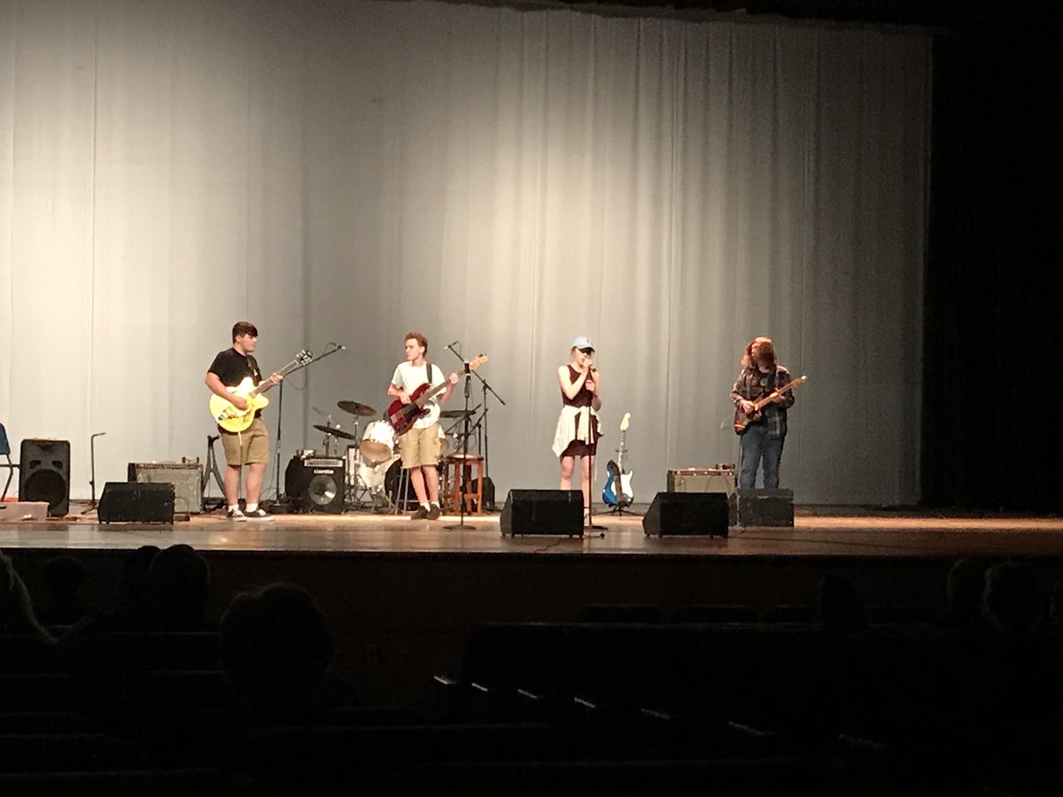 Great Block of Rock Concert tonight at the NAHS! We've got some incredibly talented students!