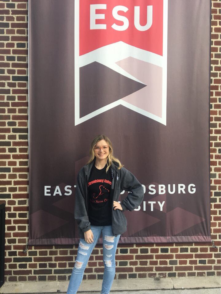 ESUPhiSigmaPi's tweet photo. Congrats to Steph for competing in the 2018 Student Nurse Challenge against 7 other universities!! https://t.co/PNLwmdHNlN