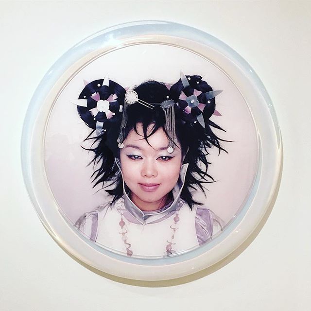iluxoco's tweet photo. My namesake and spirit animal’s self portrait at @sfmoma: Mariko Mori. It’s always so exciting to see her work which is rare to see exhibited on the west coast 💖
.
.
.
#handmade #etsy #iluxo #clocks #woodworking #walnut #cherry #productdesign #industrialdesign #sfmade #madei… https://t.co/Zd70ejacmc