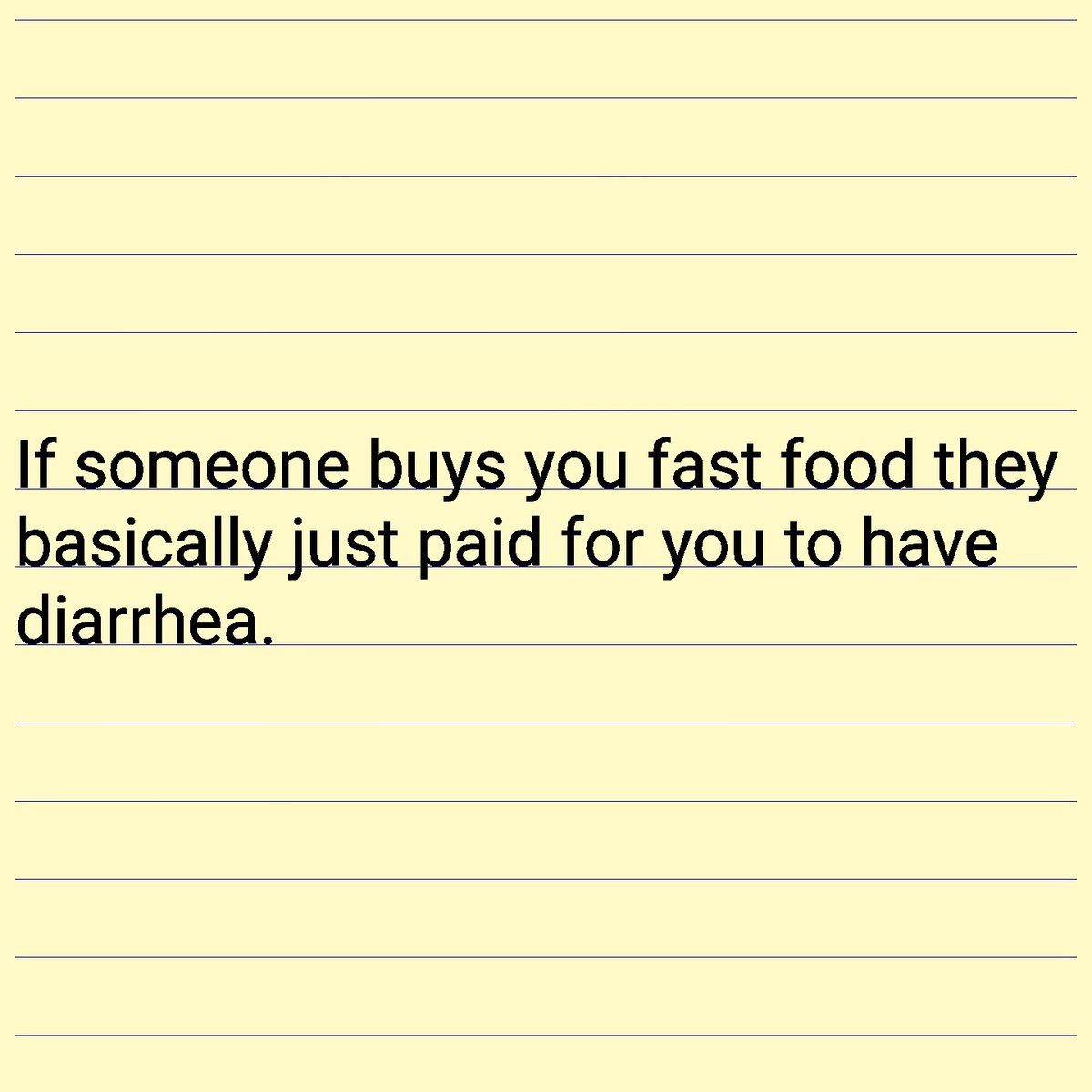 beatthewhales's tweet photo. They know you know they know. Everyone knows. Just say, "Thank You.". #fastfood #diarrhea #romance #truelove https://t.co/ryB1OLQjBJ