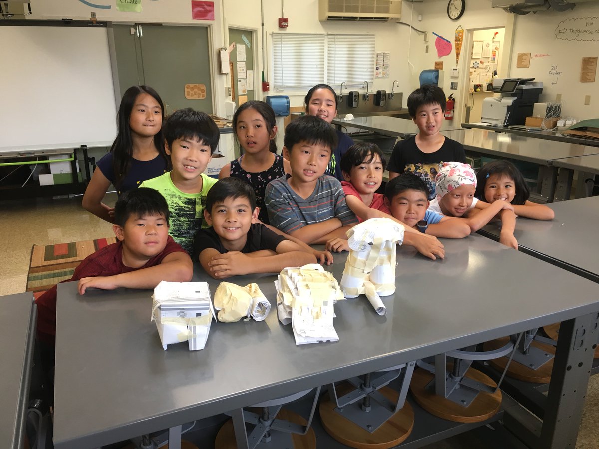 IolaniLSFabLab's tweet photo. Structures made...round 1
Next week, improvements will be made
#makered
#makeredspace
#elemaker https://t.co/Q6ZaZWc5Iv