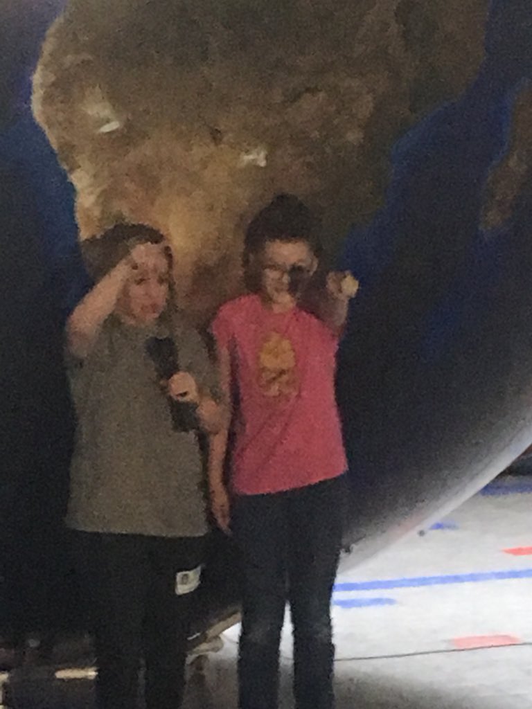 HajdukKayla's tweet photo. Orbit Earth Demo! https://t.co/FEkVOUJYNt