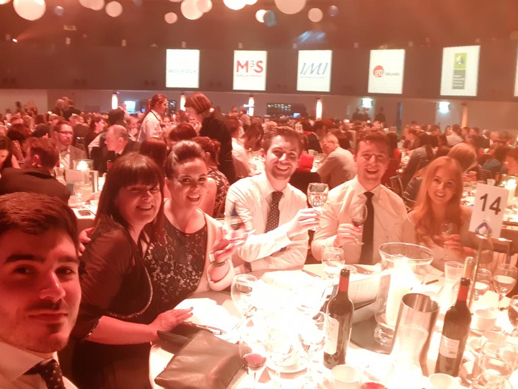 GallenConor's tweet photo. Grad Ireland Awards 2018 #TeamAccenture https://t.co/ASn4YVCWsW