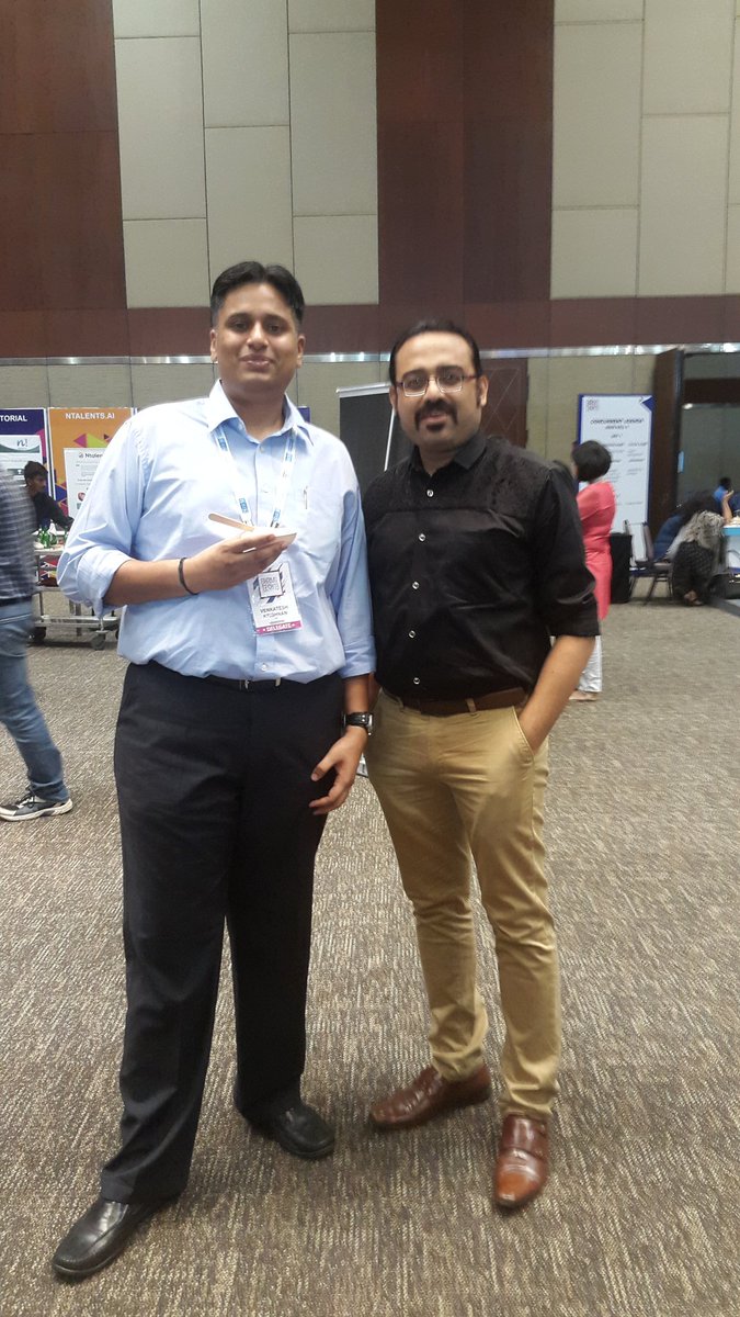 ashishgakrey's tweet photo. Happy to see n meet many #HRFriends #HRManagers #HRDelegates #HRLeaders #SHRMTech18 @SHRMindia #SHRMindia #SHRM @pratikvaidya https://t.co/MG5ltOCBaW