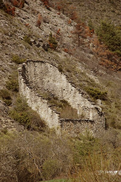 The walled hives of France were square and called Enclos-apier, Arbinié or Naijou, and are most common in the Maritime Alps, Provence. They often came with a hut or shed to store tools or provide a place to sleep for the beekeeper during harvest time, today most are abandoned.